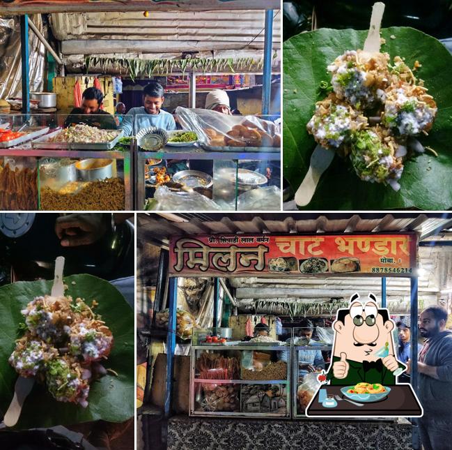 Food at Milan Chat Bhandar