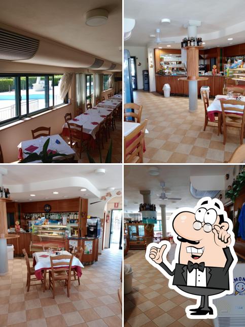 Gli interni di OHANA risto-bar & pizzeria
