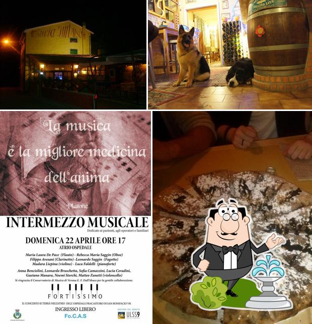 Gli esterni di Osteria Imbusa'