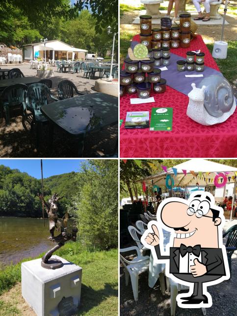 Restaurant la Guinguette de Trébas au bord de l'eau Tarn
