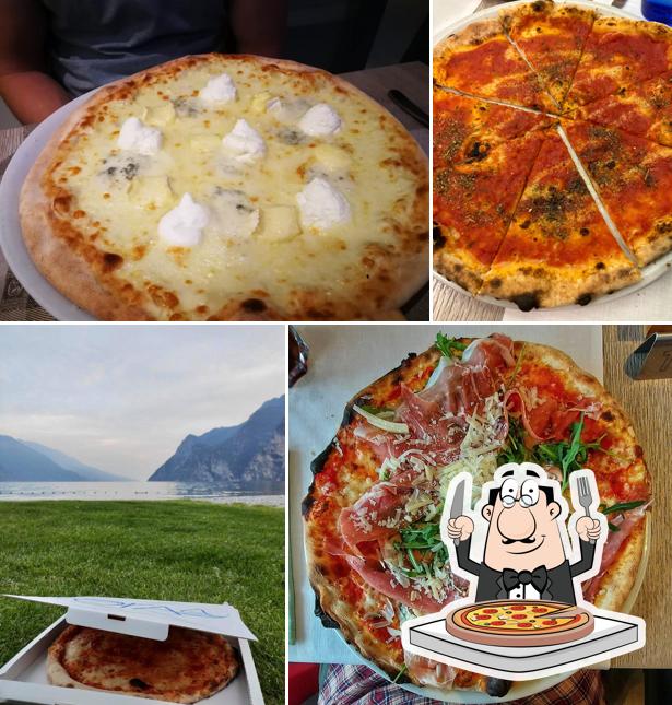 A Ristorante e Pizzeria L'Ora Riva del Garda, puoi assaggiare una bella pizza
