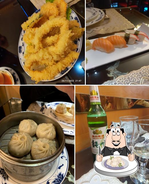 Ravioli cinesi al Shang Hai. Ristorante, cucina cinese e sushi bar