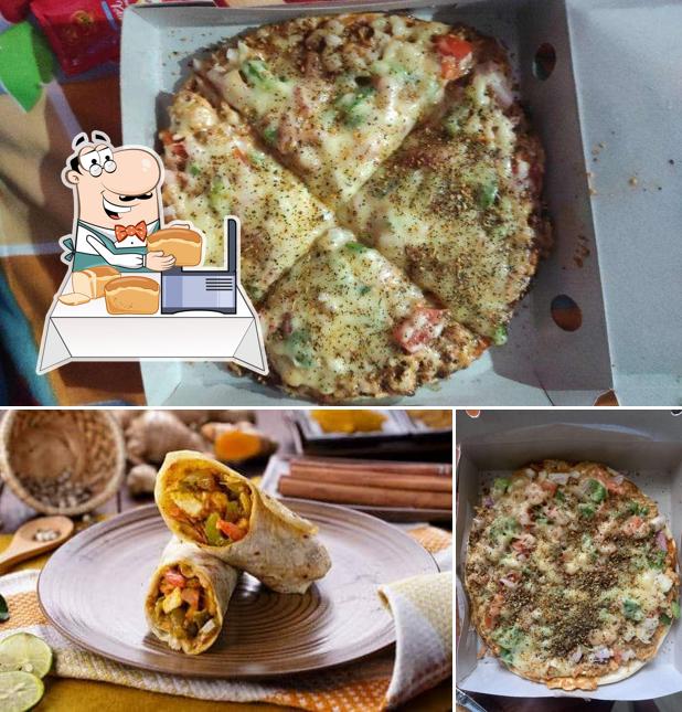 Garlic bread at Zwarma Lime Light Kitchen
