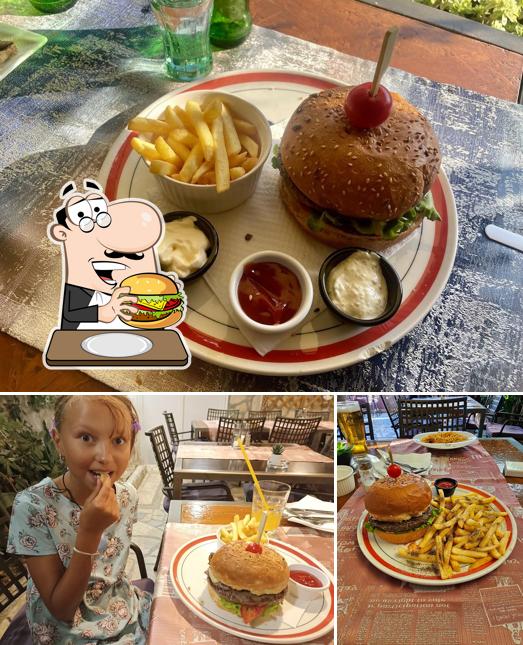 Ordina un hamburger a bistrot porat