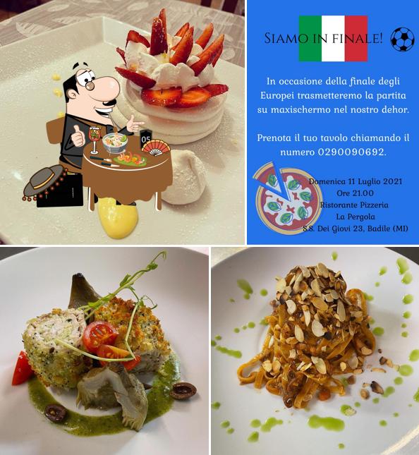 Platti al Ristorante La Pergola