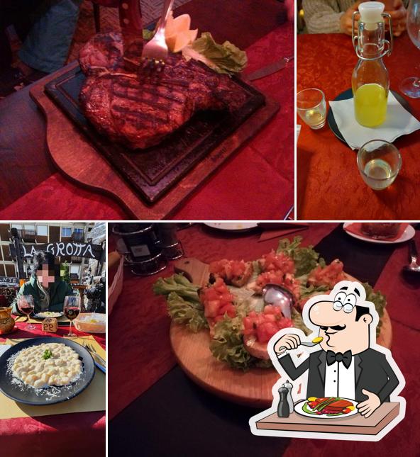 Platti al Ristorante Pizzeria La Grotta