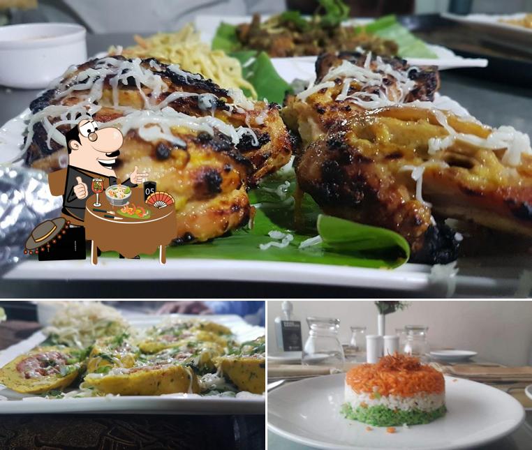 Food at Maratha Darbar party hall Ac and Non Ac with rooms available conference hall meetings get together