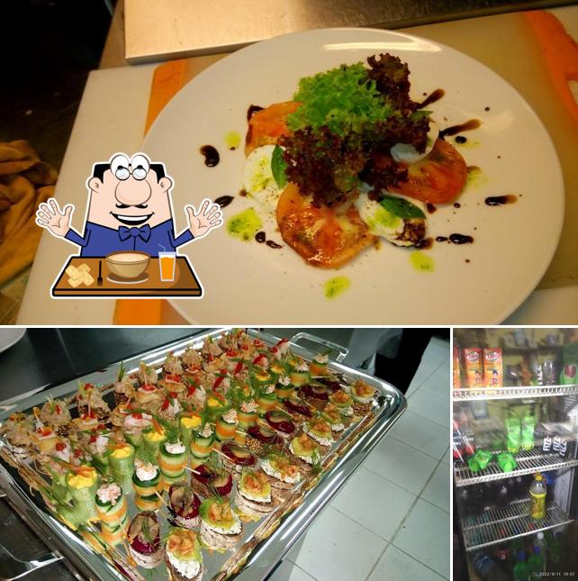 Food at The chef Restaurant and Cafe