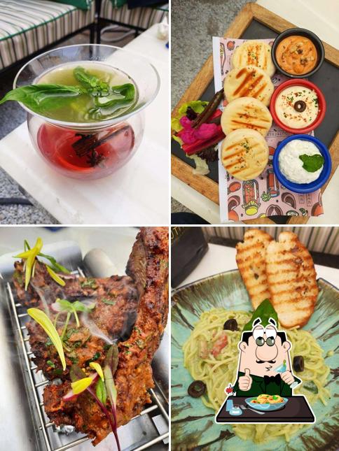 Food at Duty Free Courtyard Noida