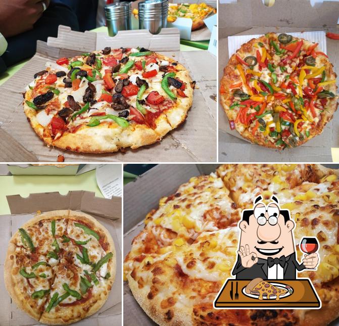 Get different types of pizza