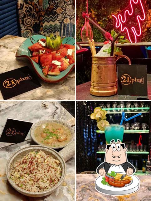 Meals at 21 Plus Lounge