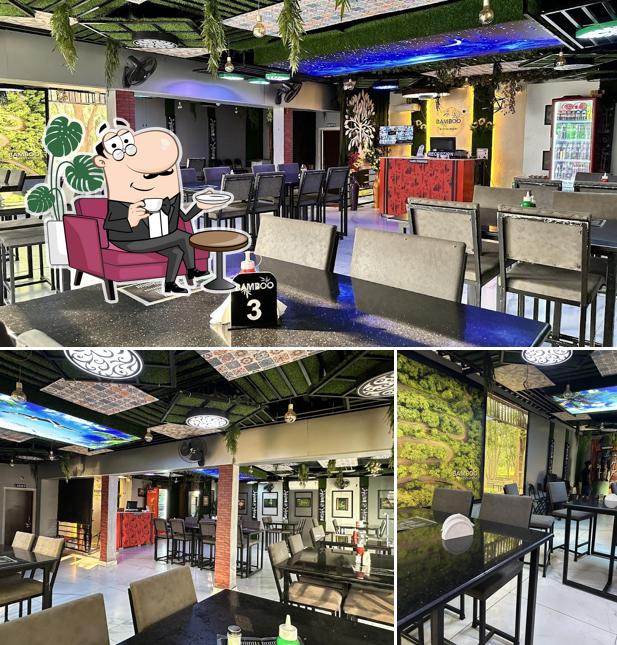 The interior of BAMBOO RESTAURANT
