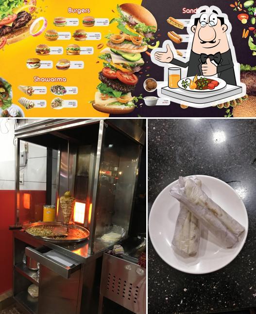 Food at FELAFEL KING