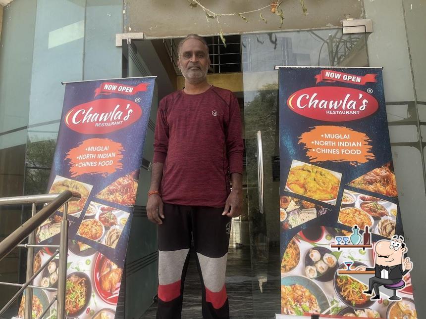 The interior of Chawla's Restaurant