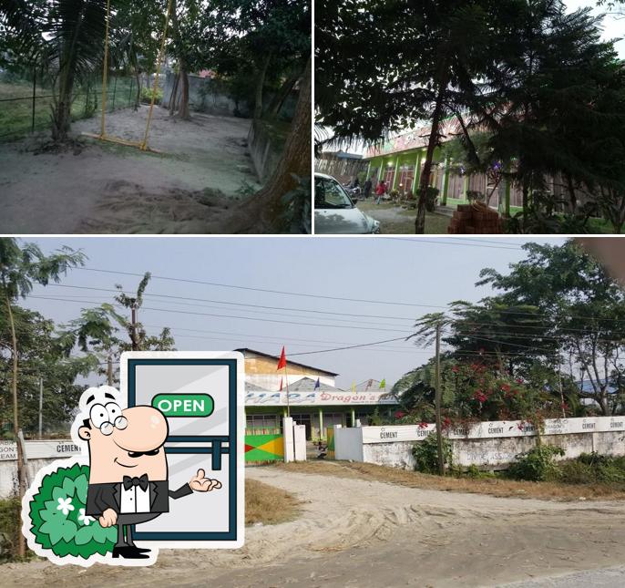 Enjoy the view outside Dragon Dreams Dhaba