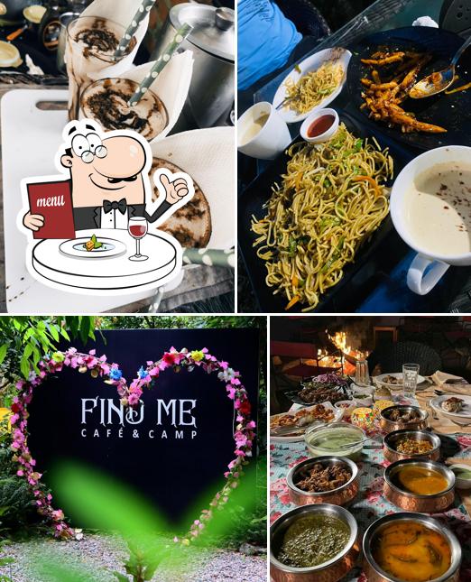 Chow mein at Find Me Cafe