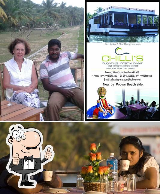 See this photo of Chilli's Floating Restaurant Poovar