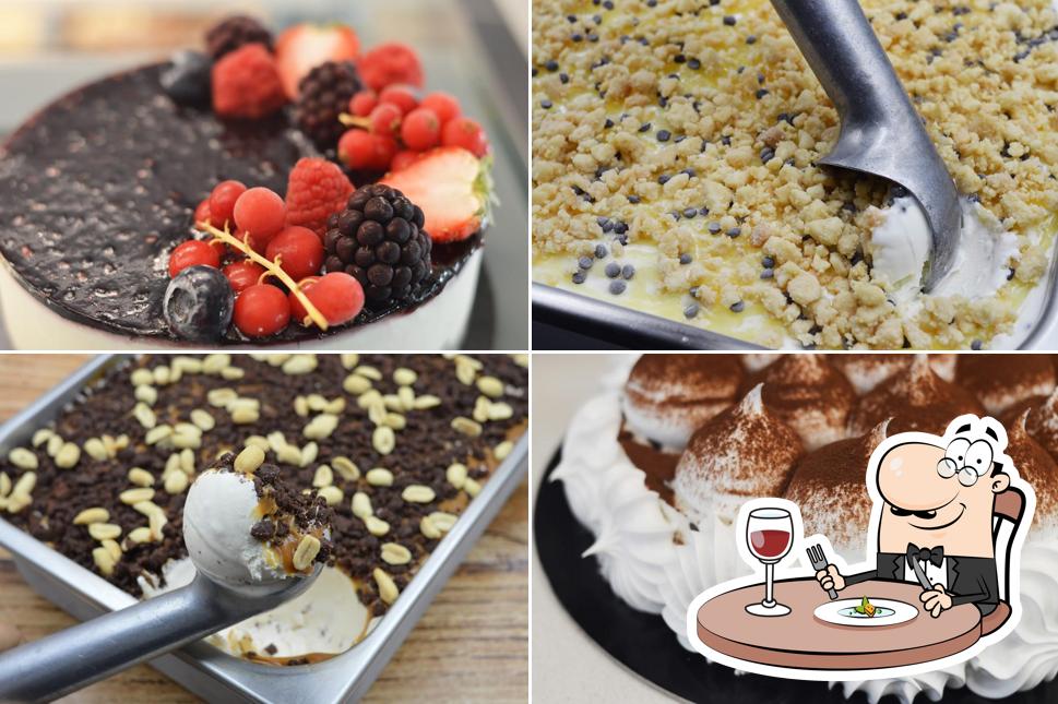 Cibo al Gelateria Antiche Tentazioni Padua