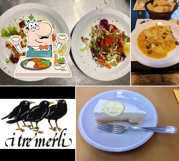 Cibo al I Tre Merli
