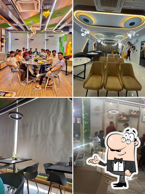 The interior of Indian Flames