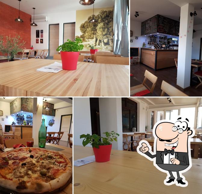 Gli interni di Pizzeria Maslina