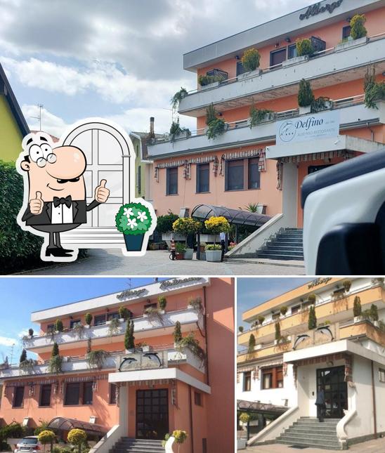 Gli esterni di Albergo Ristorante Delfino