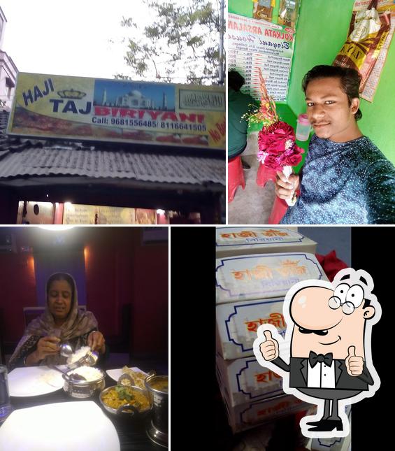 Here's a picture of Haji Taj Biriyani