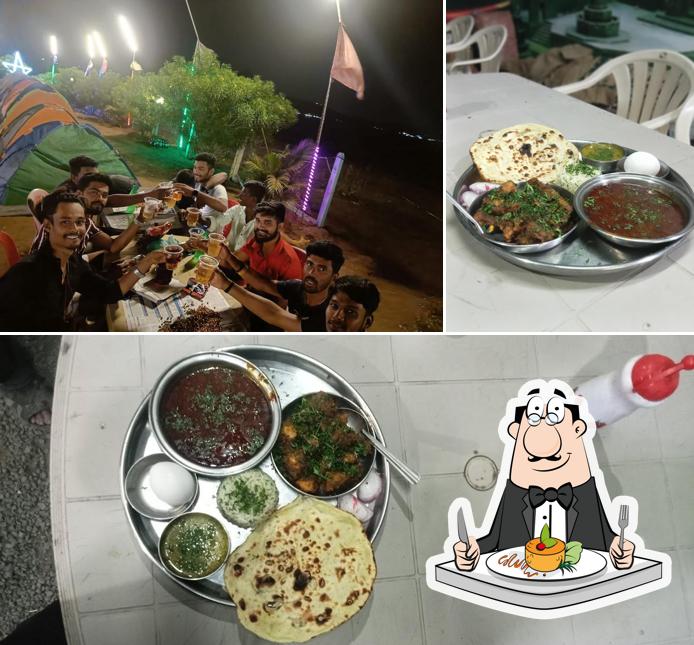 Hotel Rajgad family restaurant is distinguished by food and interior