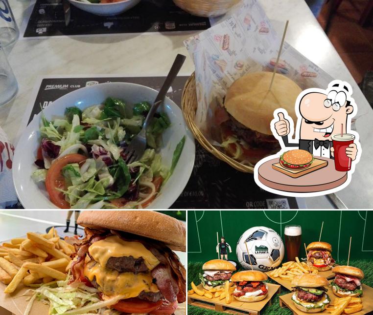 Gli hamburger di LA PIANTA 310 FOODBALL CLUB potranno incontrare i gusti di molti