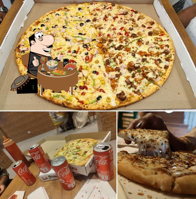 Food at La Pino'z Pizza Veraval
