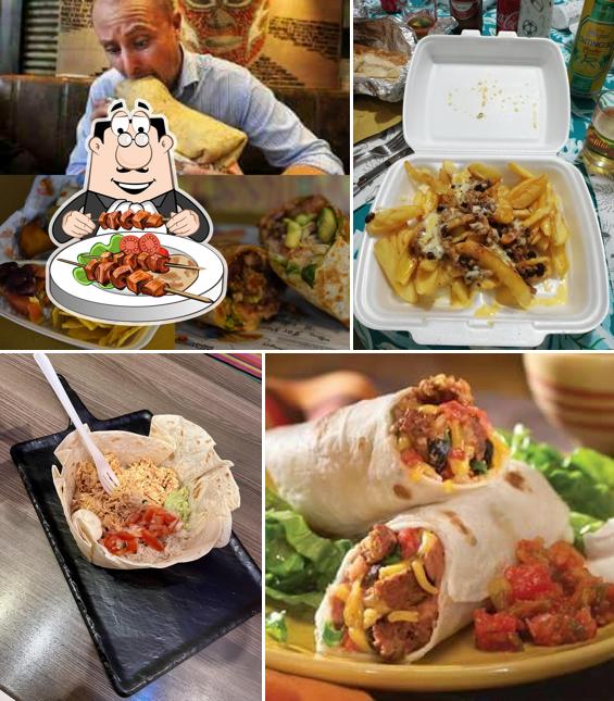 Platti al La Wraperia TEX-MEX