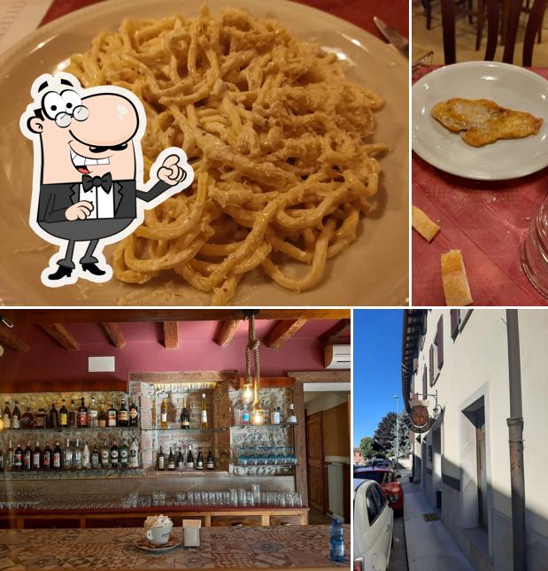 Dai un’occhiata alla immagine che mostra la esterno e cibo di Osteria La Dal Forest