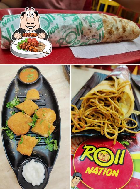 Food at Roll Nation Phase 3b1 janta market Mohali Punjab