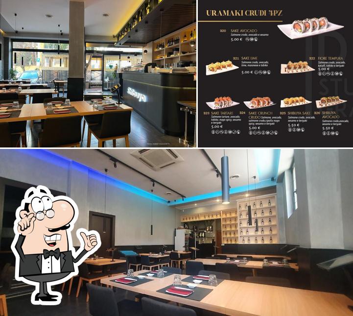 Gli interni di Shibuya Roma