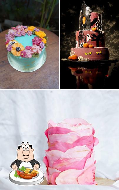 Food at Siddhi's House of cakes