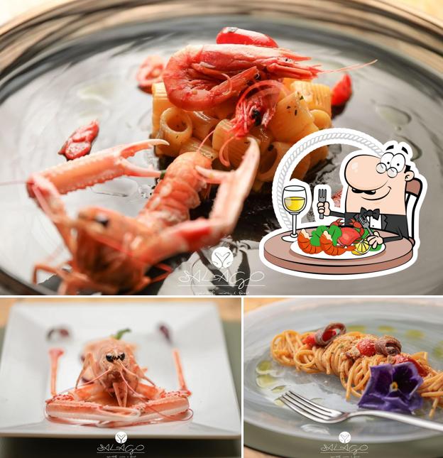 Prenditi tra i vari prodotti di cucina di mare proposti a Salago