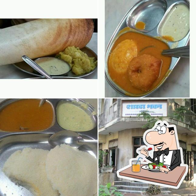 Food at Sharda Bhavan