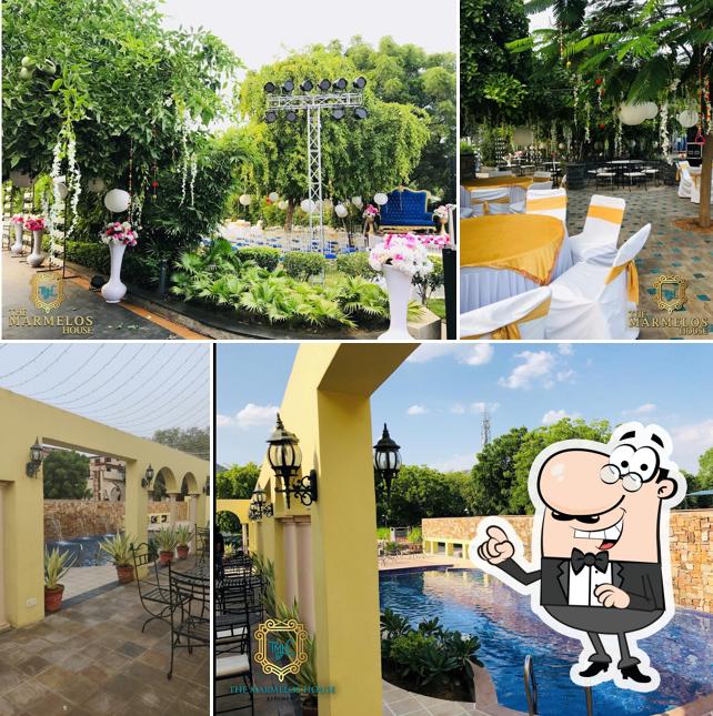 You can get some fresh air at the outside area of Bada Saab - Cocktail Room & Kitchen, Jaipur