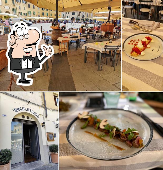 Gli interni di Trattoria L'angolo Tondo