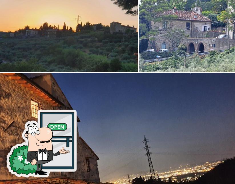 Puoi goderti l'aria fresca dal dehors di Agriturismo Casa La Valle