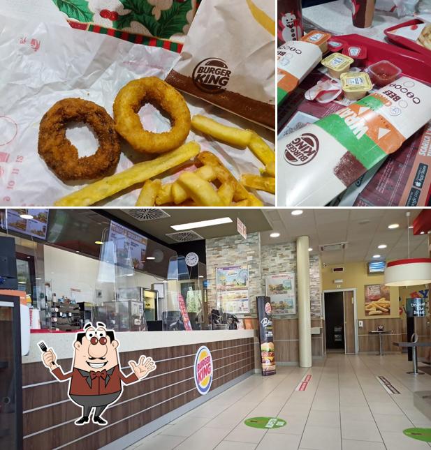Burger King si caratterizza per la cibo e interni