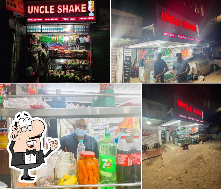 The interior of uncle shake