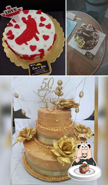 Chocolate cake at Cake N Bake