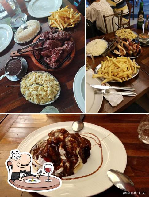 Platos en Restaurante Galeto & Cia