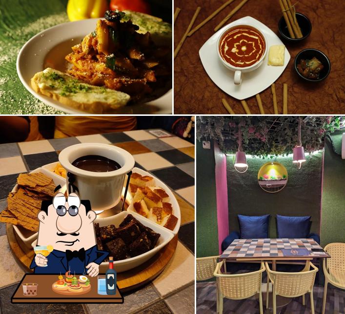 Have a sandwich at All in 1 - Pure Jain Restaurant