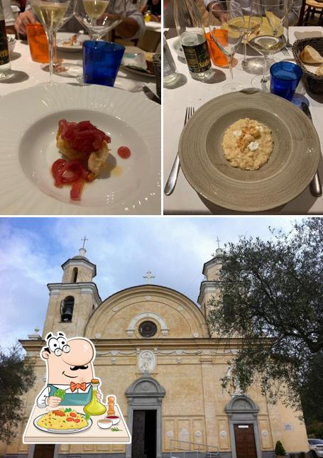 Tra le diverse cose da Il Ristoro del Pellegrino si possono trovare la cibo e esterno
