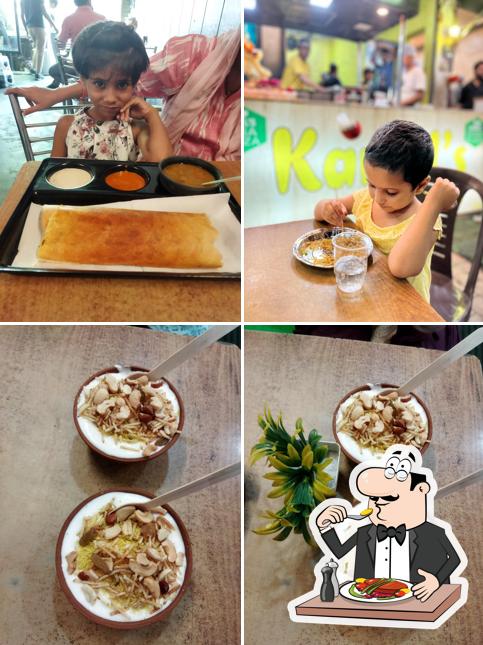 Food at Kamal's Dosa Plaza