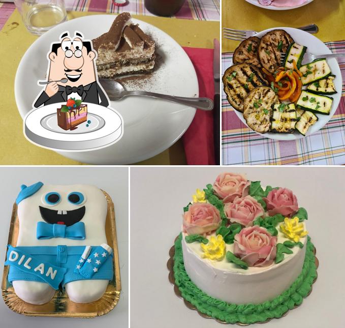Torta al cioccolato al La Piccola Corte