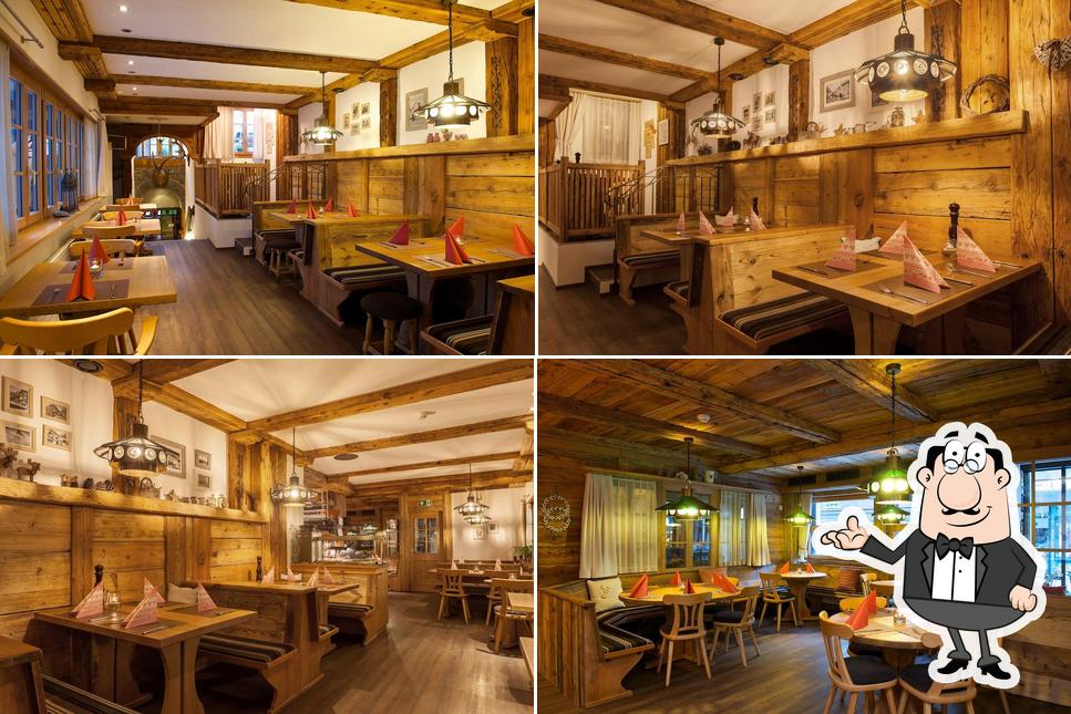 Gli interni di Restaurant Pinte