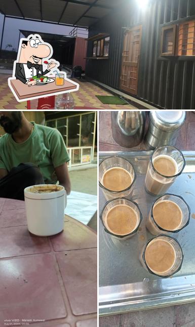This is the picture showing food and beverage at Portable House